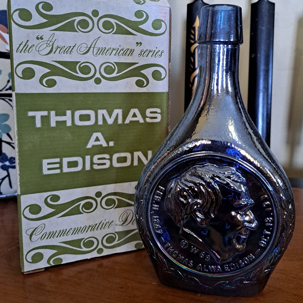 Thomas Edison Wheaton Bottle